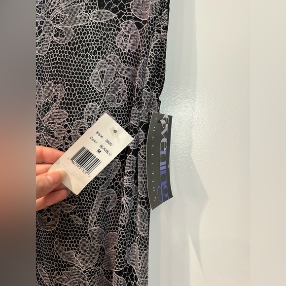 NWT Vintage backless evening dress, maxi length, size small fit - Picture 9 of 9